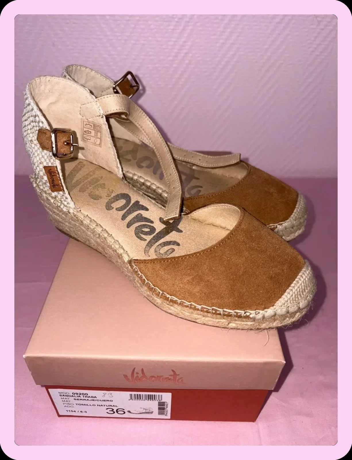 Sapatos de verão feminino Vidorreta tamanho 36 – photo 8